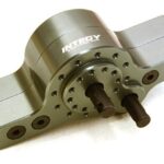 Realistic Alloy Transfer Case 13T/28T DIY Gearbox for 1/14 Trucks W=70mm