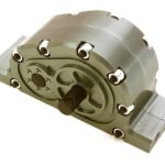 Realistic Alloy Transfer Case 12T/24T DIY Gearbox Kit for 1/14 Trucks W=59mm