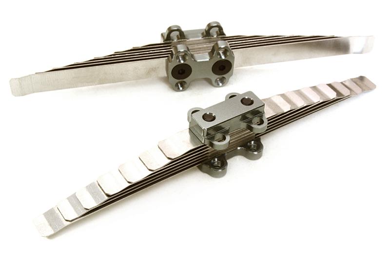 C26998GUN Realistic Leaf Spring w/ Mount DIY Kit for 1/14 Trucks - Image 1