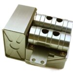 Realistic Alloy Air Reservoir Tanks & Side Box Enclosures for 1/14 Trucks