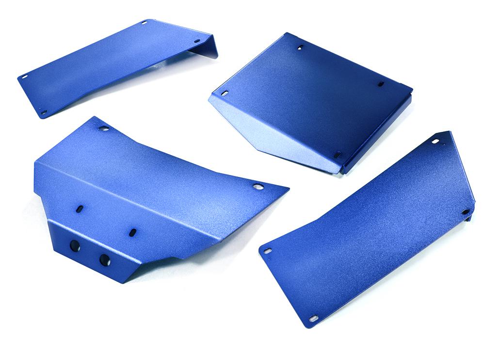 C27003BLUE Aluminum Alloy Body Panel Kit for Axial 1/10 RR10 Bomber 4WD - Image 1