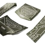 Aluminum Alloy Body Panel Kit for Axial 1/10 RR10 Bomber 4WD