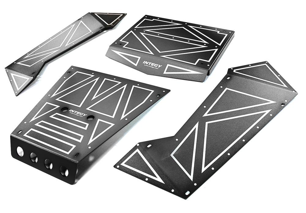 C27006BLACK Aluminum Alloy Panel Kit for Axial 1/8 Yeti XL Rock Racer Buggy - Image 1