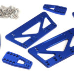 CNC Machined Chassis & Shock Mount Lift Kit for Axial 1/10 SCX-10 Scale Crawler