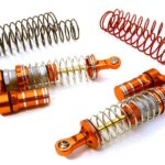 Machined Piggyback Shock (2) for Axial 1/10 SCX10 II Scale Crawler (L=95mm)