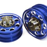 Billet Machined Alloy Front Wheel for Tamiya 1/14 Scale Tractor Trucks