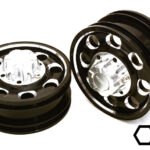 Billet Machined Alloy Front Wheel for Hex Type 1/14 Scale Trucks