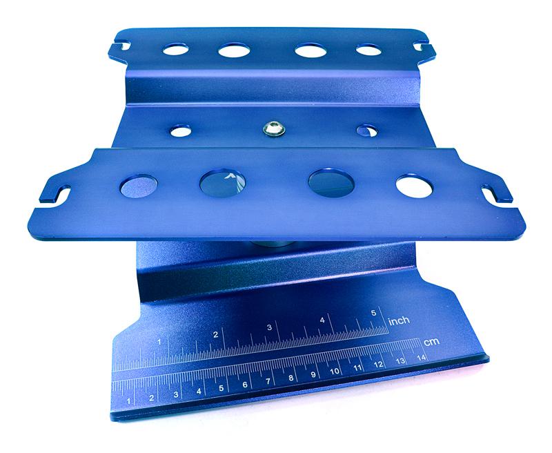 C27024BLUE Universal Car Stand Workstation for 1/8 Size (167x162x110mm) - Image 1