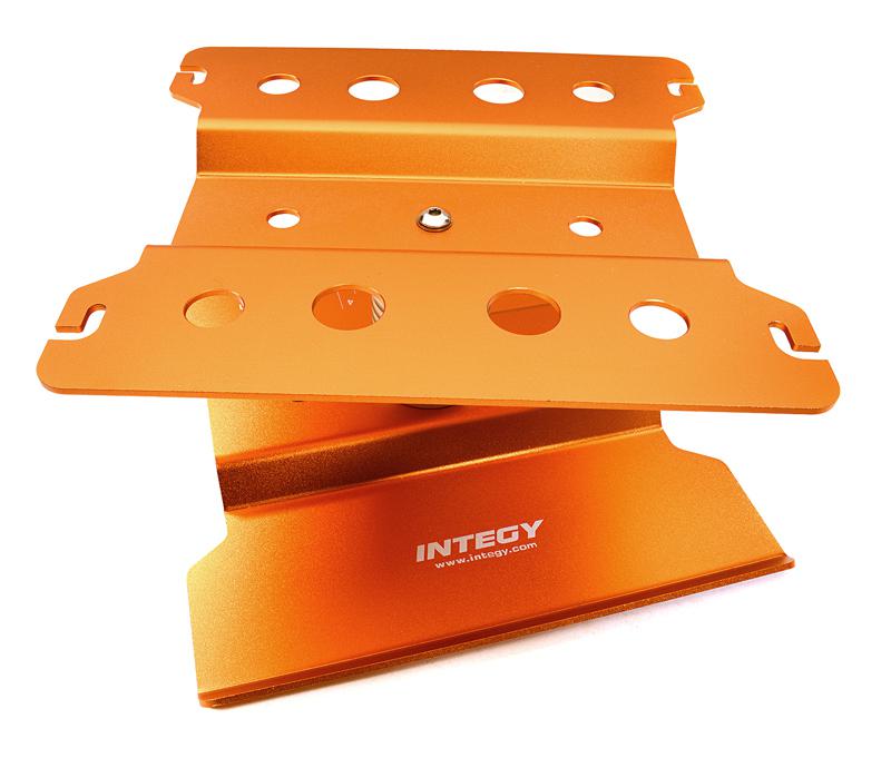 C27024ORANGE Universal Car Stand Workstation for 1/8 Size (167x162x110mm) - Image 1