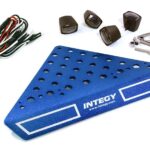 Roof Top Alloy Armor Protection Plate w/ Lights for 1/10 Scale Crawler (W=148mm)