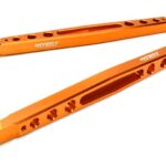 Billet Machined Alloy Rear Upper Links for Axial 1/8 Yeti XL Rock Racer Buggy