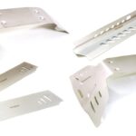 Stainless Steel Complete Skid Plate Kit for Traxxas X-Maxx 4X4 7744 7745