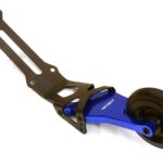 Billet Machined Blue Wheelie Bar Kit for Traxxas X-Maxx 4X4