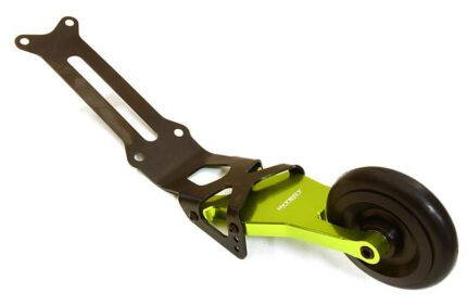 Billet Machined Green Wheelie Bar Kit for Traxxas X-Maxx 4X4