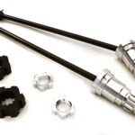 Universal Drive Shafts w/ Stub Axles (2) for Traxxas X-Maxx 4X4 7750 7751