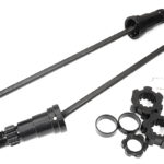 Universal Drive Shafts w/ +6mm Ext. Stub Axles (2) for TRX X-Maxx 4X4 7750 7751