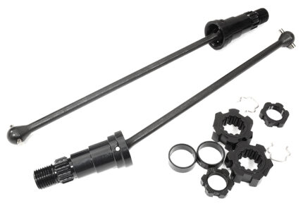Universal Drive Shafts w/ +6mm Ext. Stub Axles (2) for TRX X-Maxx 4X4 7750 7751