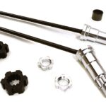 Universal Drive Shafts w/ +6mm Ext. Stub Axles (2) for TRX X-Maxx 4X4 7750 7751