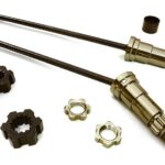 Universal Drive Shafts w/ +12mm Ext. Stub Axles (2) for TRX X-Maxx 4X4 7750 7751