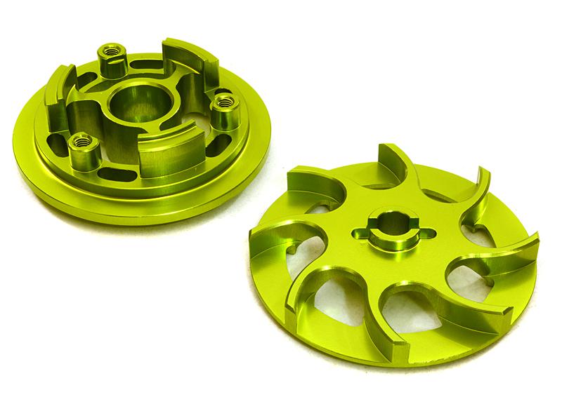 C27074GREEN Billet Machined Slipper Pressure Plate and Hub for Traxxas X-Maxx 4X4 6S 7788 - Image 1