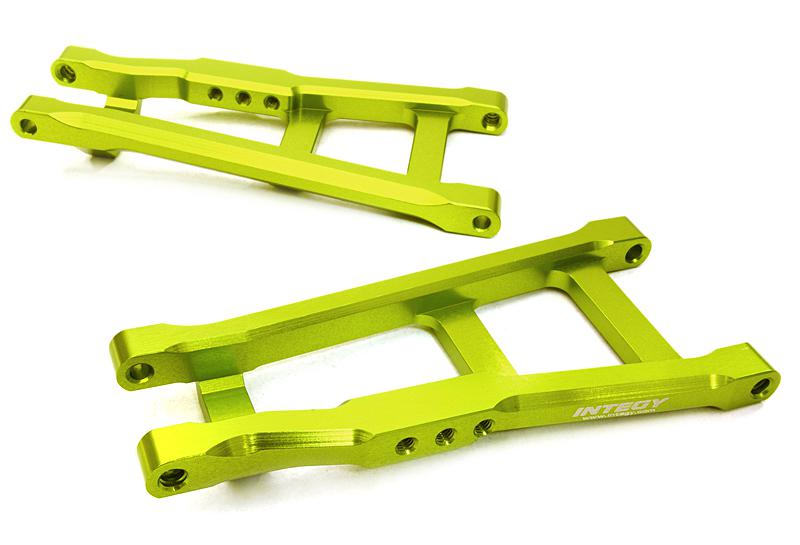 C27080GREEN Billet Machined Rear Lower Arms for Traxxas 1/10 Rustler 2WD, Stampede 2WD 3655X - Image 1