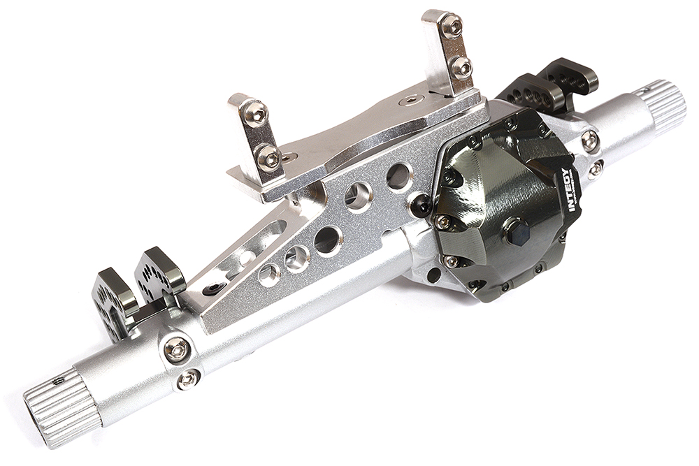 C27090SILVERGUN Metal Front Axle Housing Kit for Axial 1/10 Wraith 2.2 & RR10 Bomber 4WD - Image 1