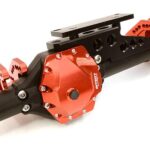 Metal Rear Axle Housing Kit for Axial 1/10 Wraith 2.2 & RR10 Bomber 4WD