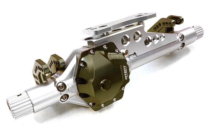 C27091SILVERGUN Metal Rear Axle Housing Kit for Axial 1/10 Wraith 2.2 & RR10 Bomber 4WD - Image 1