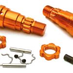 Billet Machined +0mm Ext. Stub Axles for C27070, C27071 & C27072