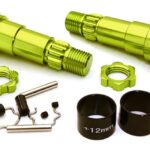 Billet Machined +12mm Ext. Stub Axles for C27070, C27071 & C27072