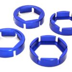 Machined Wheel Hex Outer Reinforcement Ring Set(4) for Traxxas X-Maxx 4X4 7771