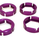Machined Wheel Hex Outer Reinforcement Ring Set(4) for Traxxas X-Maxx 4X4 7771