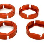 Machined Wheel Hex Outer Reinforcement Ring Set(4) for Traxxas X-Maxx 4X4 7771