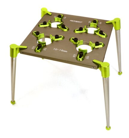 Team Workstation & Shock Rebuild Stand for Shock Size 10mm-16mm