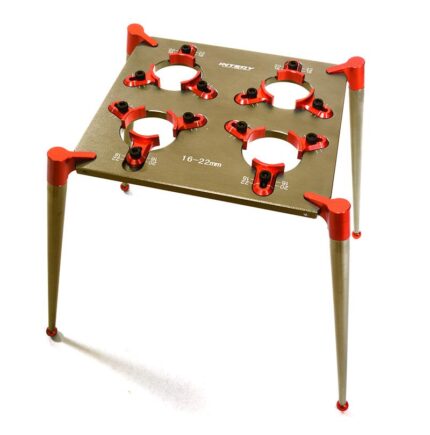 Team Workstation & Shock Rebuild Stand for Shock Size 18mm-23mm