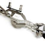 Billet Machined Complete Front Axle Assembly for Axial 1/10 RR10 Bomber 4WD