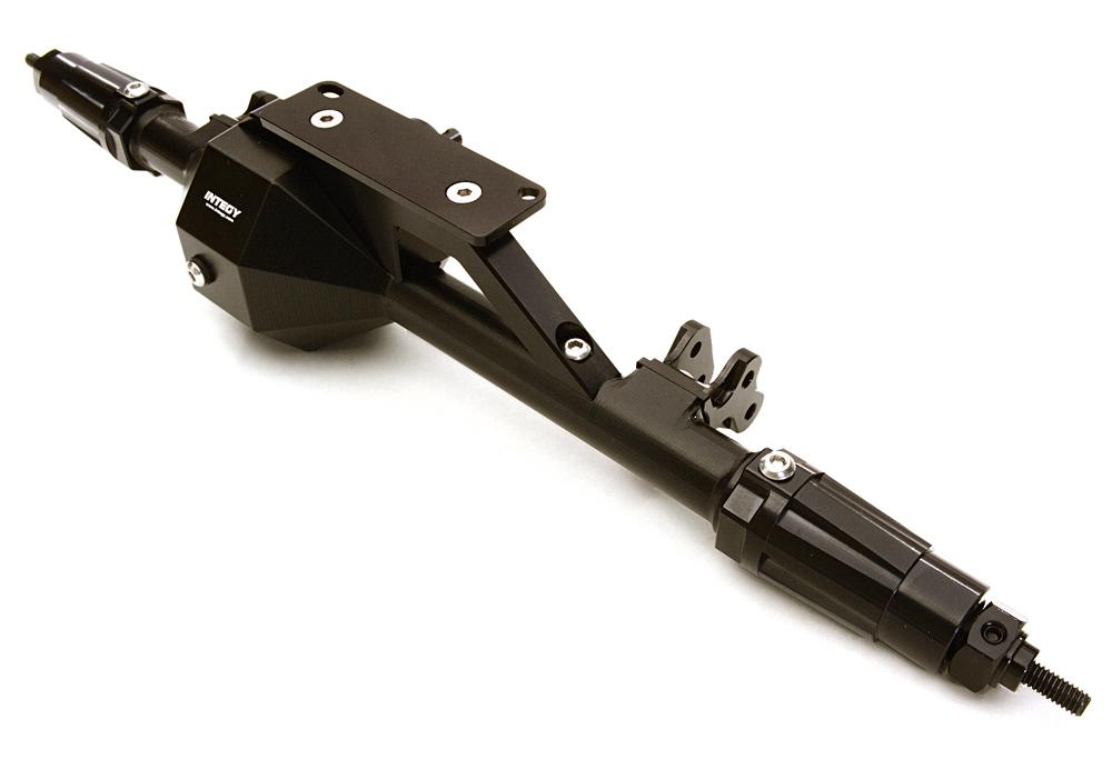 C27113BLACK Billet Machined Complete Rear Axle Assembly for Axial 1/10 RR10 Bomber 4WD - Image 1