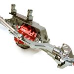 Billet Machined Complete Front Axle Assembly for Axial 1/10 RR10 Bomber 4WD