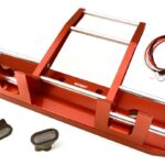 CNC Alloy Front Bumper w/ LED for Tamiya 1/14 King Hauler & Globe Liner