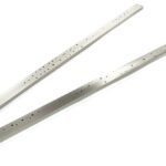 Ladder Frame Main Chassis Rail Set L=525mm for Custom 1/14 Semi-Tractor Truck