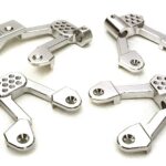 Billet Machined Alloy Shock Tower Set for Axial 1/10 SCX10 II