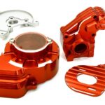 Billet Machined Alloy Main Gearbox Housing for Axial 1/10 SCX-10