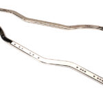 Stainless Steel Replacement Chassis Rail Set (2) for Axial SCX-10 Rock Crawler