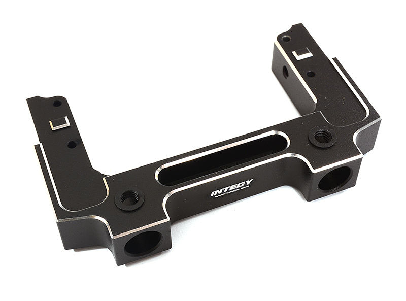 C27131BLACK Machined Alloy Rear Bumper Mount for Axial 1/10 SCX10 II (43mm) (#90046-47) - Image 1