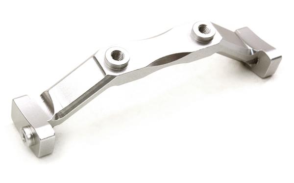 C27133SILVER Machined Alloy Battery Tray Support Brace for Axial 1/10 SCX10 II (#90046-47) - Image 1