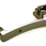 Billet Machined Alloy Steering Servo Mount for Axial 1/10 SCX10 II (#90046-47)