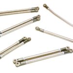 Stainless Steel Linkage Set w/ Alloy Rod Ends for Axial 1/10 SCX10 II #90046-47