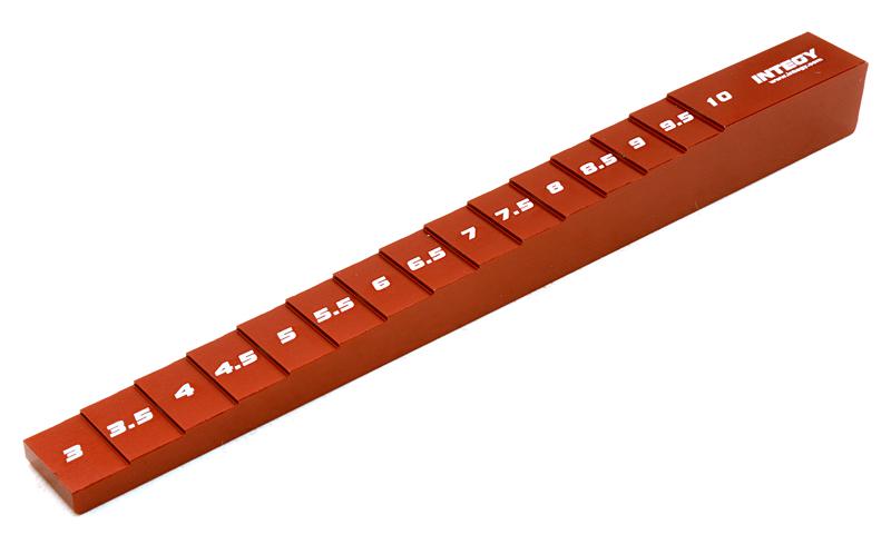 C27139RED Professional Ride Height Gauge for Drift & TC (3-to-10mm) - Image 1
