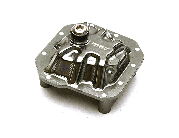 C27141GUN Billet Machined Alloy Differential Cover for Axial 1/10 SCX10 II (#90046-47) - Image 1