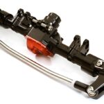 Billet Machined Complete Front Axle Housing Assembly for Axial SCX10 II 90046